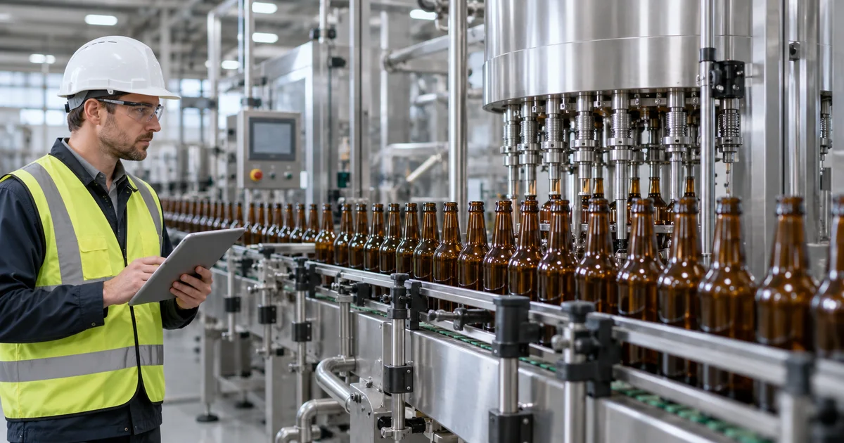 Cronoanálisis en Plantas de Envasado de Bebidas: Tiempos Estándar en Líneas de Cerveza y Refrescos a 30.000-80.000 BPH