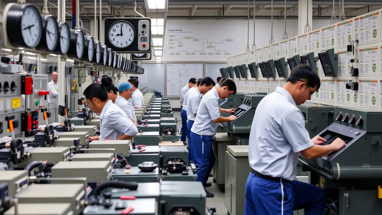 Métodos y Tiempos en la Gestión Empresarial Industrial
